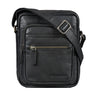 "Rayo" Kleine Leren Heren Schoudertas Crossbody voor Dagelijks Gebruik