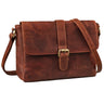 “Letizia” Leren Crossbody Handtassen voor Vrouwen