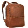 "Thomas" leren notebook rugzak 17 inch