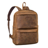 "Erin" Grote Leren Rugzak Mannen & Vrouwen Laptoprugzak 15 - 16 Inch