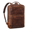 "Jayce" Leren Laptop Rugzak 17 Inch Groot voor Heren en Dames
