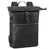 “Tacoma” Leren Rolltop Rugzak Dames Heren Voor 17-Inch Laptop – Unisex Vintage Leren Rugtas