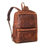 "Erin" Grote Leren Rugzak Mannen & Vrouwen Laptoprugzak 15 - 16 Inch